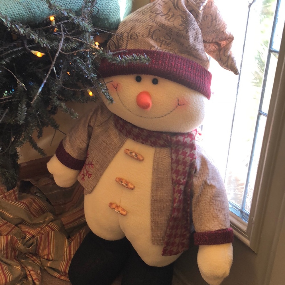 Burlap Santa